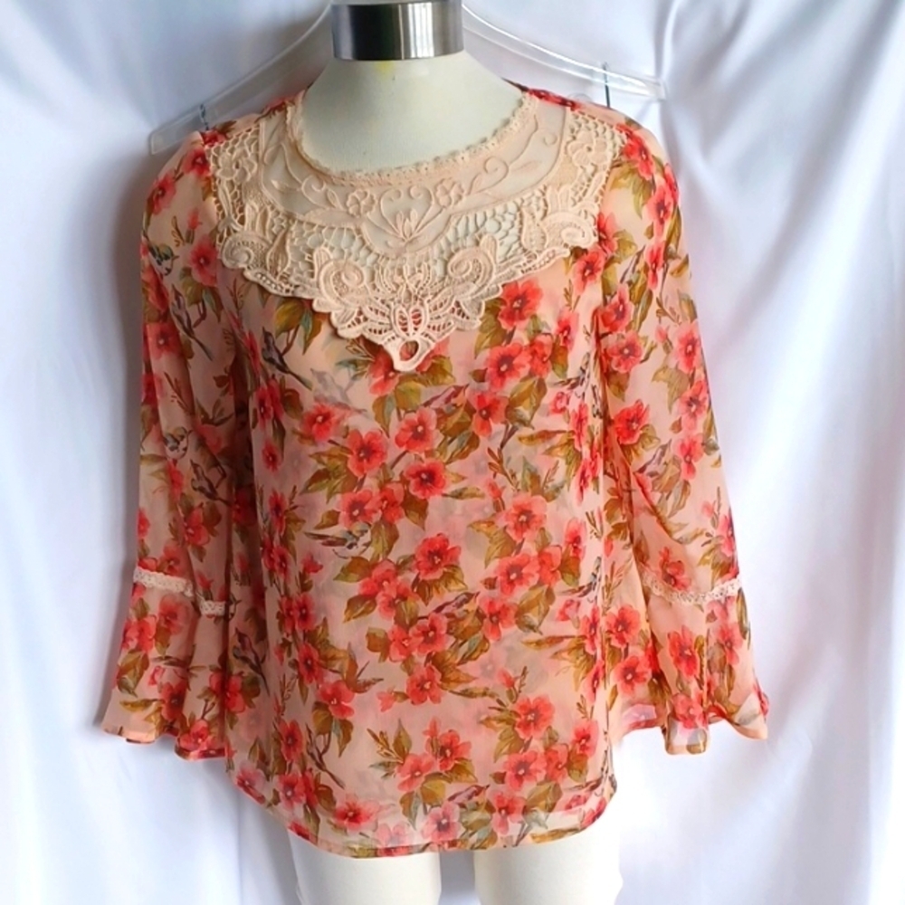 Disney collection by Lauren Conrad blouse, XS, 17" PTP, 22"L